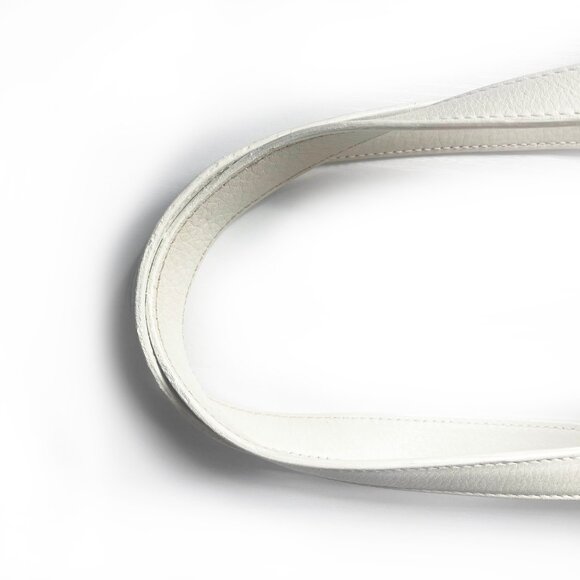 Authentic Christian Dior 2005 Spring White Leather Boston Bag - Picture 14 of 14